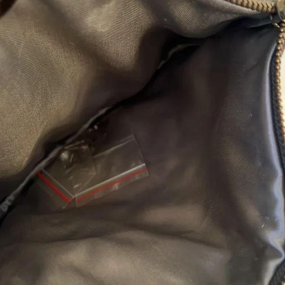 NWT Anthropologie Beaded Velveteen U Pouch Evening Bag - Picture 3 of 5